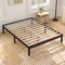 Full Size Bed Frame with Wooden Slats Support and Rubber Wood Legs Perfect for Dorm Room